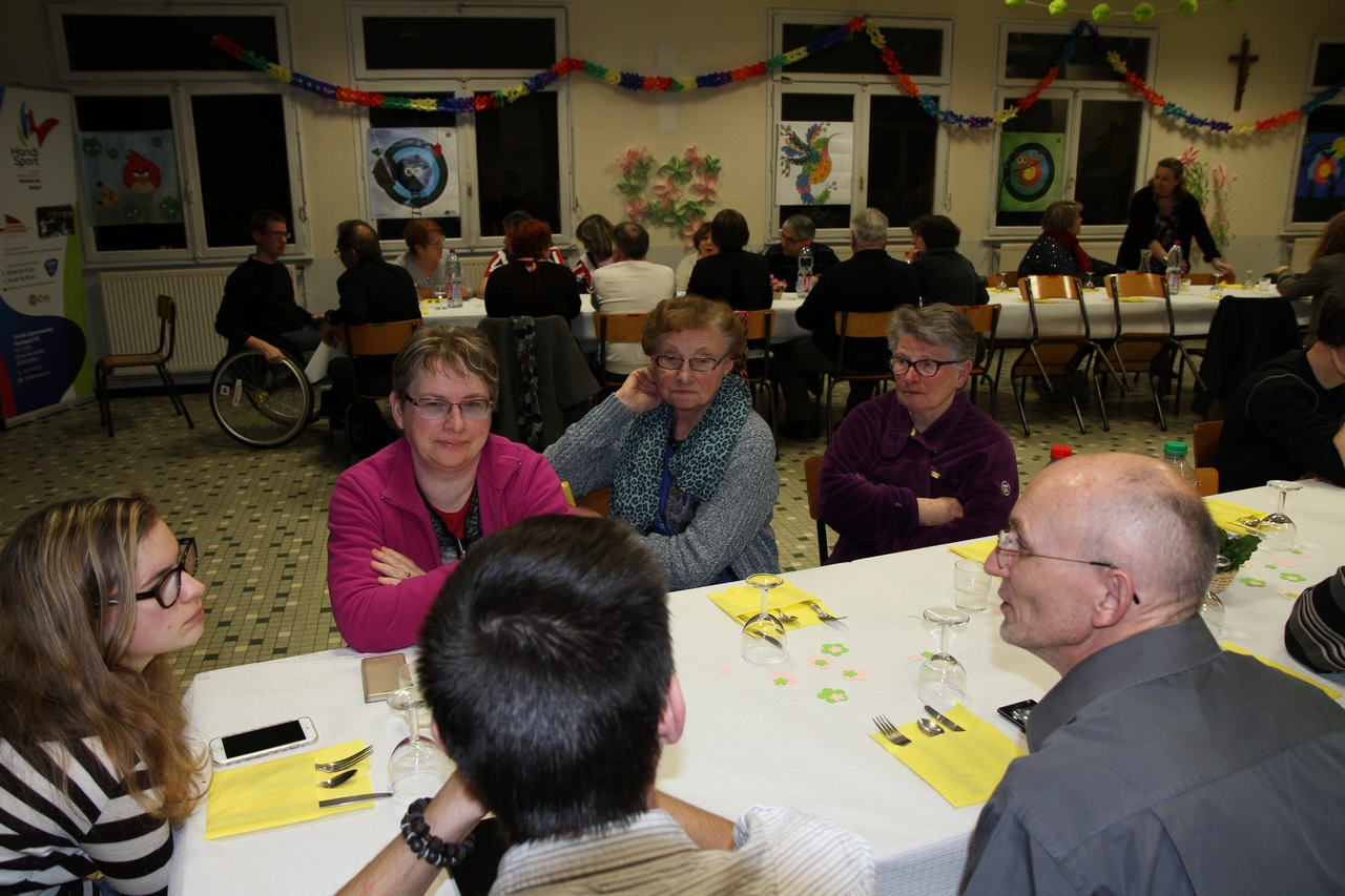 Repas annuel du club 25 mars 2017. 